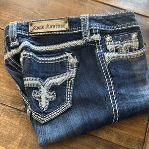 Rock Revival Nana Blue Skinny Denim Jeans 29